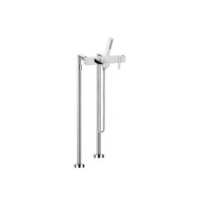 Brick Chic 1 Handle Wall Clawfoot Tub Faucet with Diverter