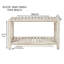 Banc de douche en teck Neiya