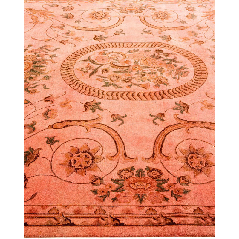 Fine Vibrance One-of-a-Kind 6' 6" X 9' 5" Hand Knotted Area Rug