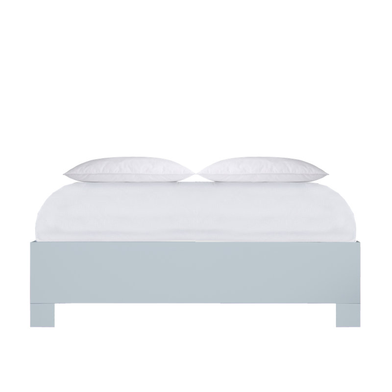 Palm Springs Low Profile Standard Bed, Queen, Light Blue