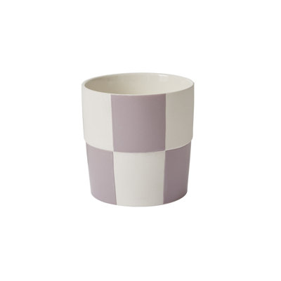 Checkerboard Pot 5"x 5"