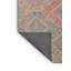 Tapis de zone vert/rouge contemporain-2138747702