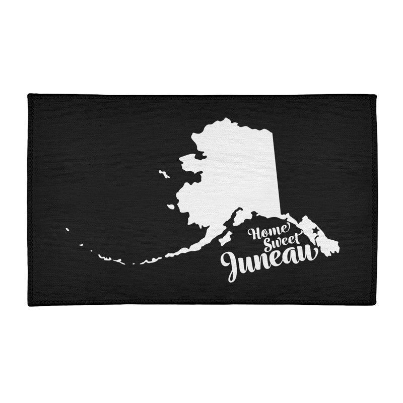 Tapis en poly-chenille juneau alaska, Rectangle 3 pi x 5 pi