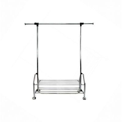 Metal Clothes Rack Extendable Bar