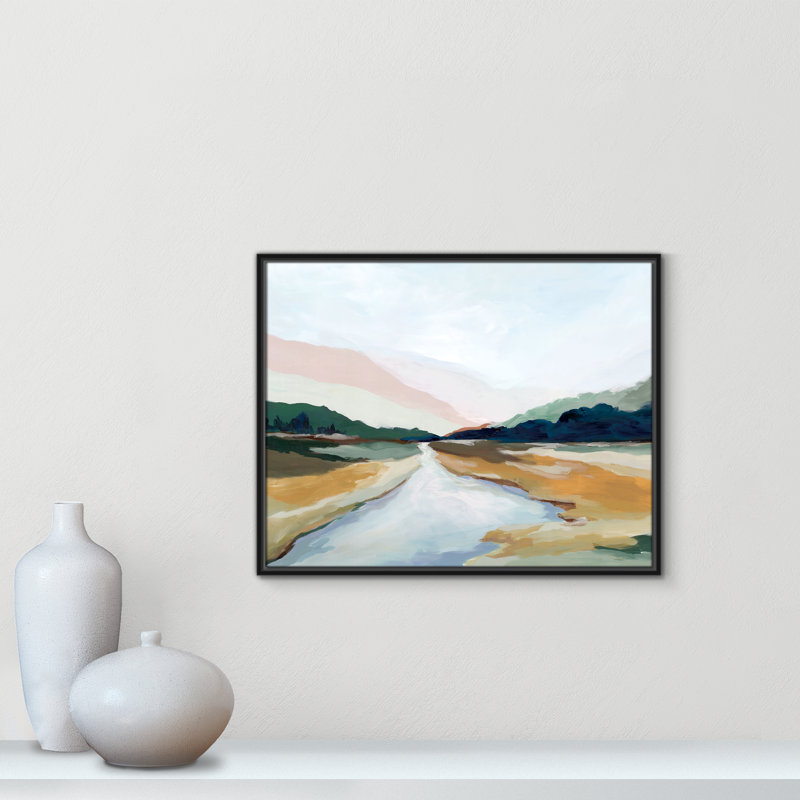 «Hope Creek Print» par Isabelle Z, Noir, H 23,5 po x l 29,5 po