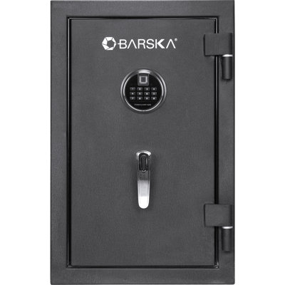 2.02 Cubic Ft Biometric Keypad Fire Resistant Safe