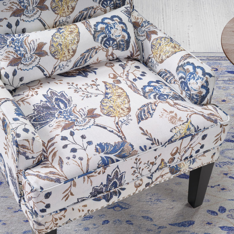 Fauteuil Christie 28 po, Blue Floral