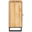Solid Wood Rectangle Accent Cabinet