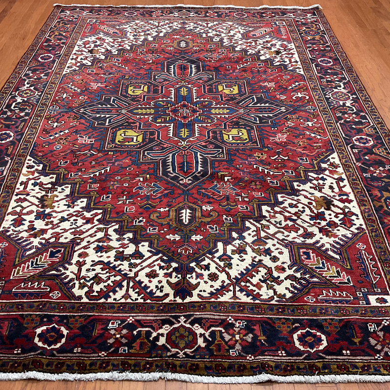 Tapis rectangulaire en laine