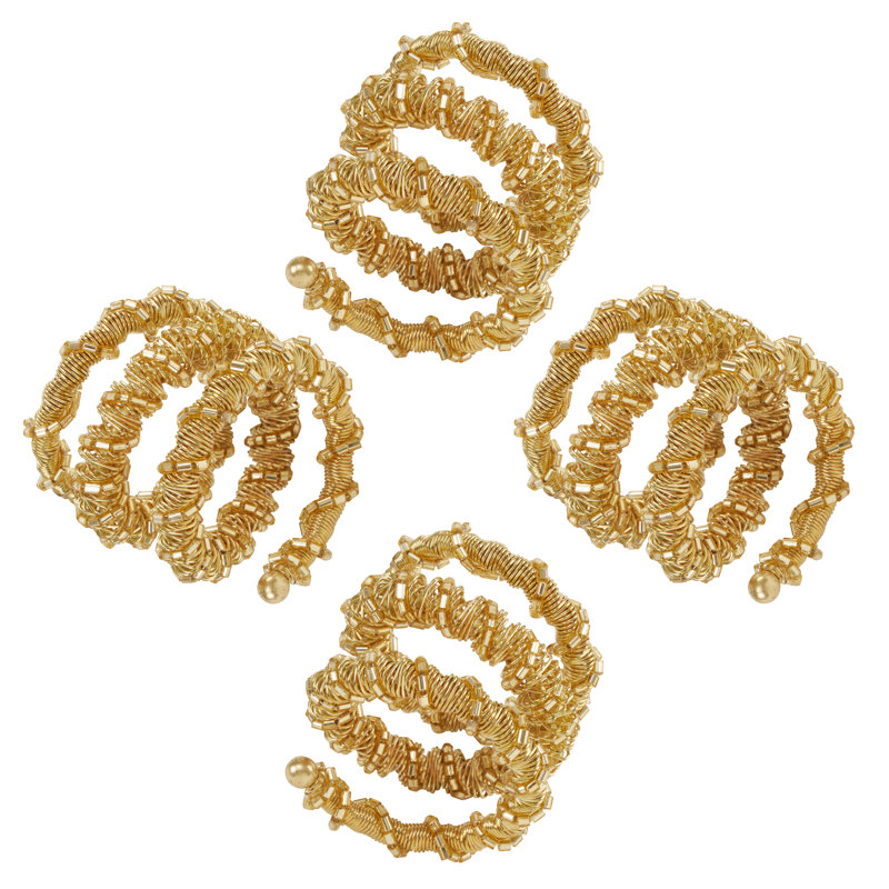 Napkin Ring, Gold