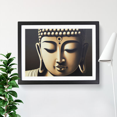 XH1022-6817X Peaceful Buddha - Picture Frame Print