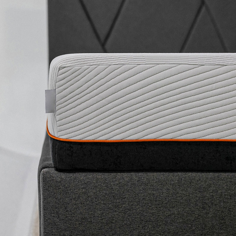 Très grand matelas de refroidissement 10 po - Base en mousse haute pour un soutien accru Matelas en cuivre de 10 po, haute densité optimale