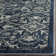 Tapis ivoire / bleu Camile Garden