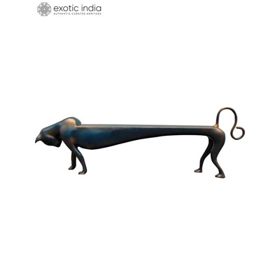 Grand banc pour chat de 77 po - Siège décoratif en fibre et en métal fabriqué à la main - Mobilier sculptural contemporain pour décoration intérieure moderne