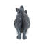 Statue de chat ludique qui s'étend