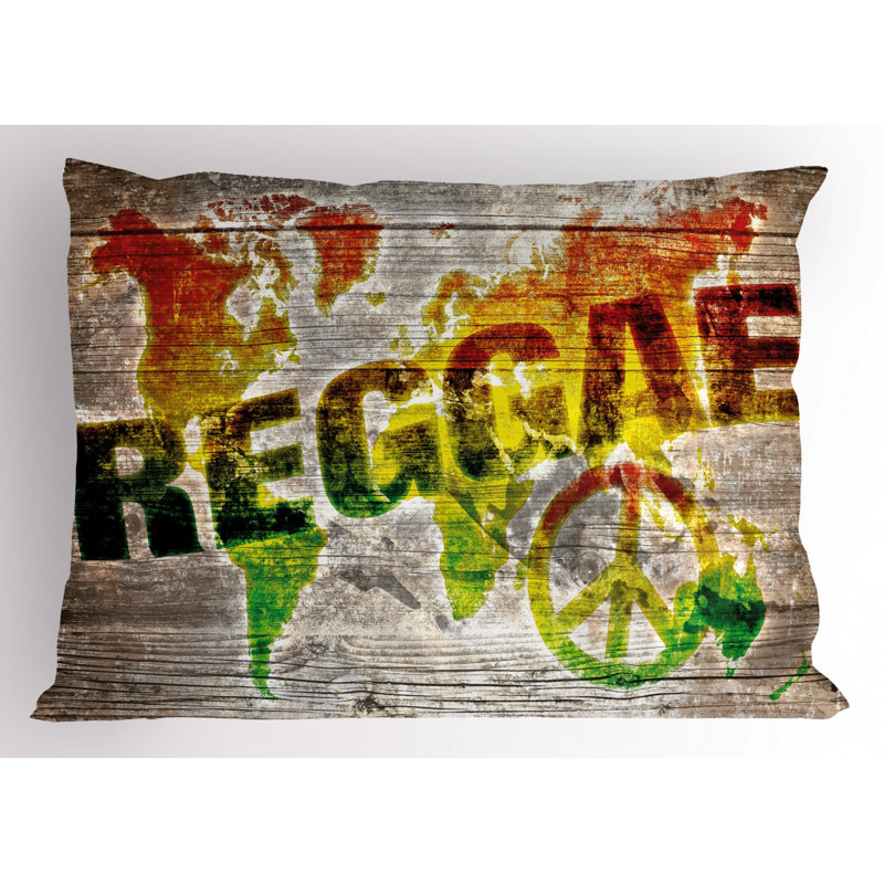 Taie décorative Rasta, Très grand