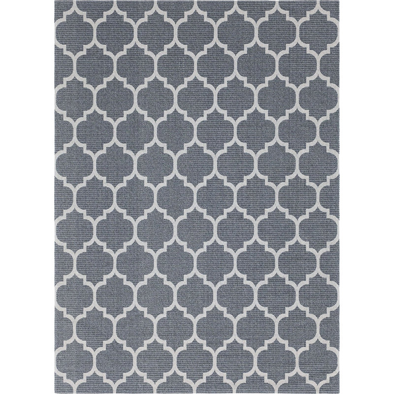 California Cotton Abstract Indoor Rug, Rectangle 8'5" x 11'4"