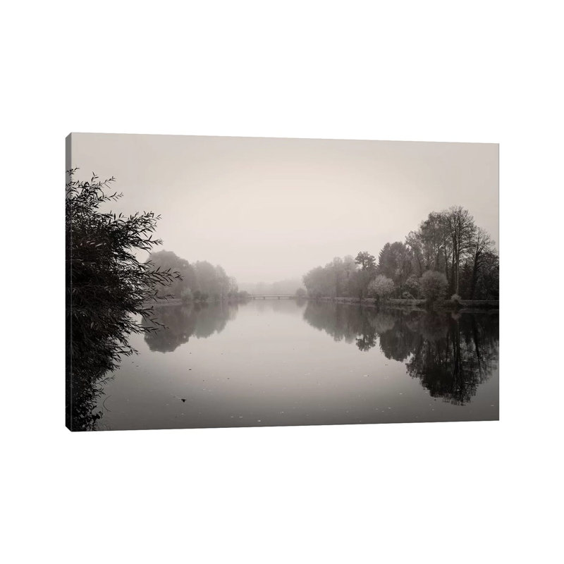 Quiet River 1 Piece Wrapped Canvas Wall Art, 20.32 cm H x 30.48 cm W