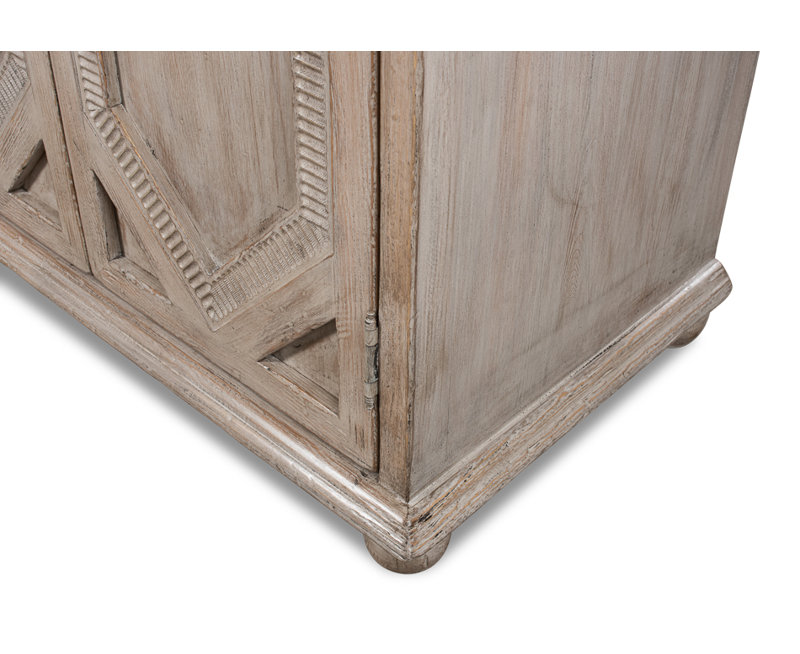 Diamond 112'' W Solid Wood Sideboard