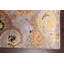 Tapis oriental contemporain abstrait à motif végétal noué à la main 4 x 6