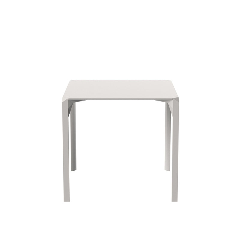 Quartz Dining Table, 31" W x 31" L, Ecru
