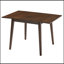 Ensemble de salle à manger pliant 5 pièces avec 4 chaises rembourrées-1960609063