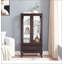 Armoire vitrée avec porte vitrée Curio-715009866