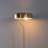 Spectra Floor Lamp - Gold outer and White inner