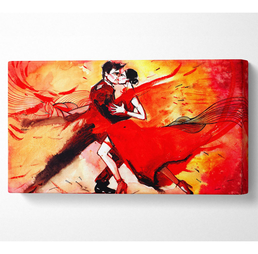 Salsa 3 - Wrapped Canvas Kunstdrucke