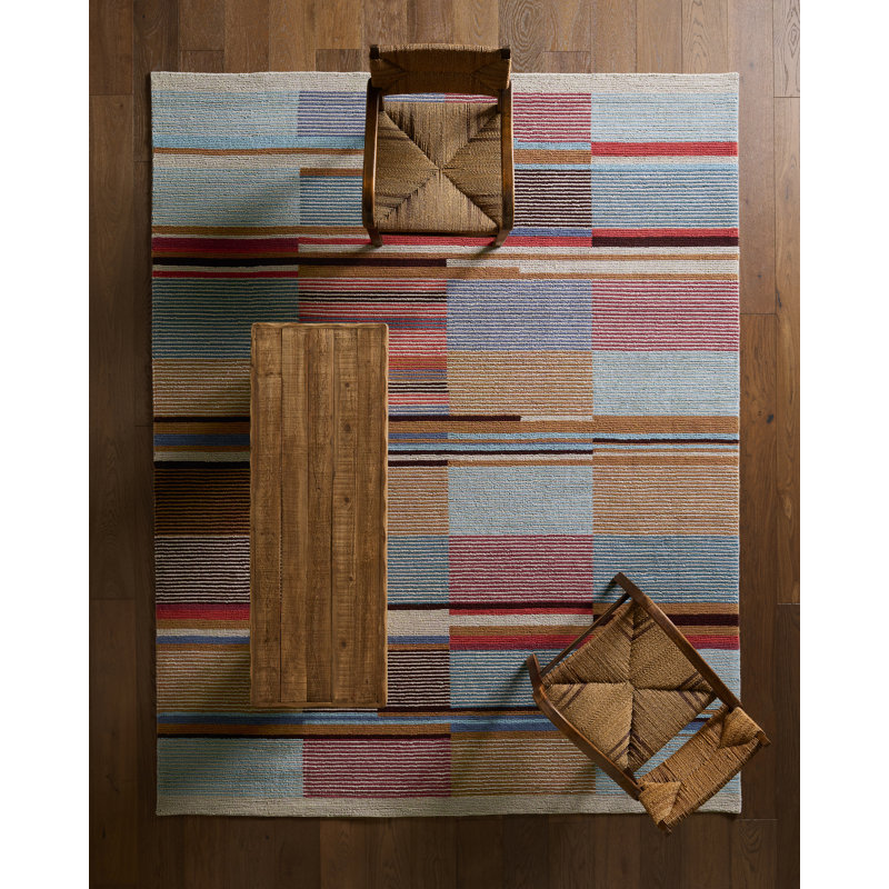 Jaipur Living Aerith WVC01 Handwoven Geometric Multicolor/Green Area Rug (9'X12'), Rectangle 9' x 12'