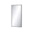 Premium Metal Frame Shatterproof Wall Mount Mirror - FM1-110252846-110252845