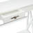 39.4'' Narrow White Console Table with Drawer & Storage Shelf  for Living Room