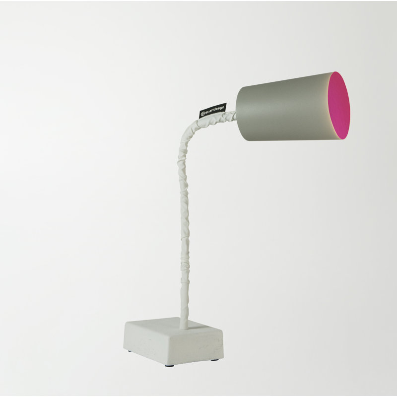 Adjustable Metal Desk Lamp, Magenta