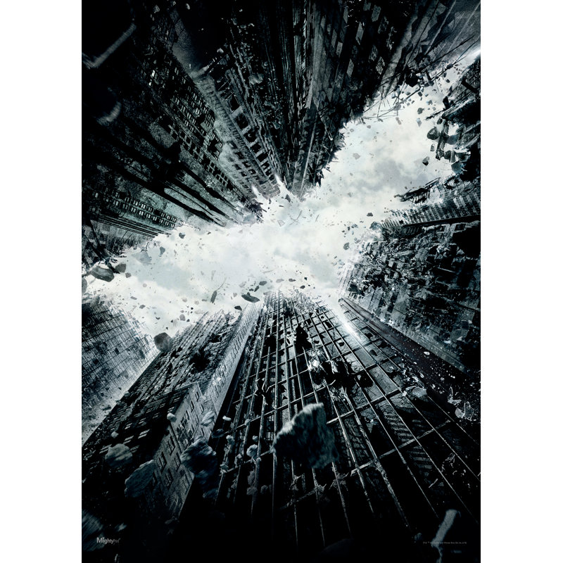 Décoration murale symbol dark knight bat