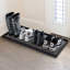 Plateau à bottes en caoutchouc Apache Mills pour intérieur/extérieur, fabriqué avec Nike Grind, 15 po x 36 po