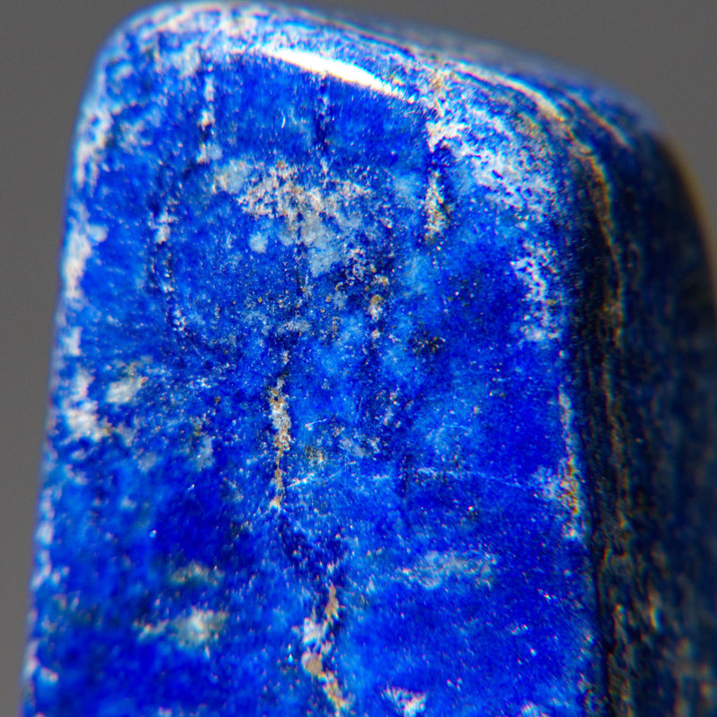 Polished Lapis Lazuli Palm Stone (0.15 Ibs)