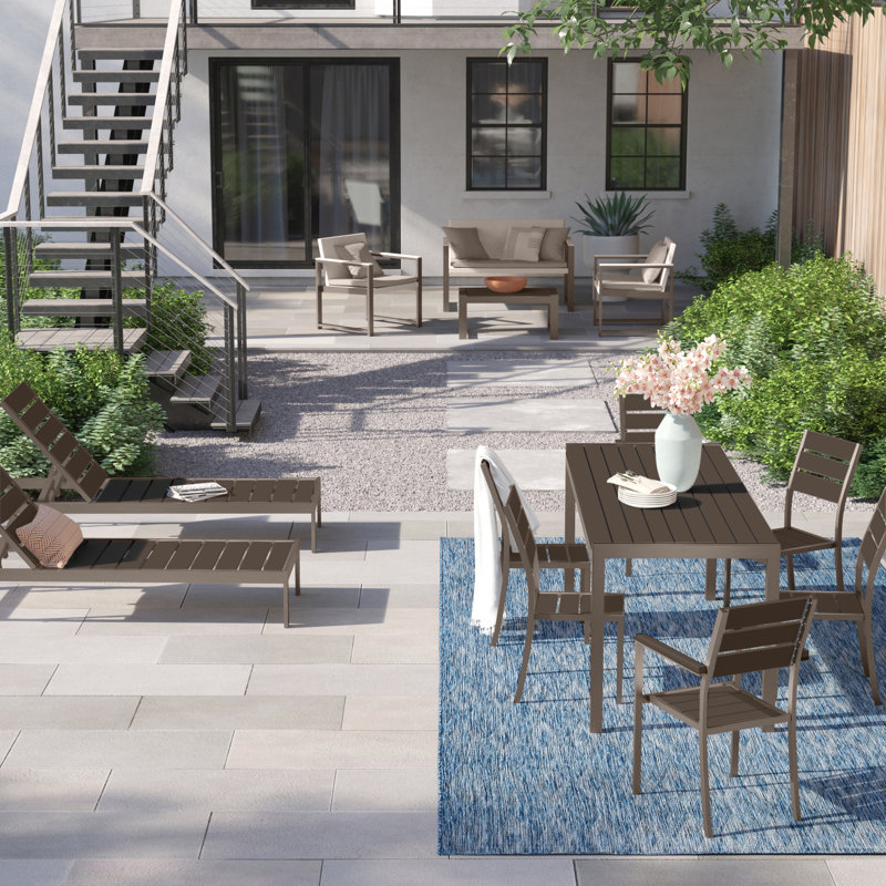Breakwater 12 - Person Patio Conversation Set with Cushions, Gray/Gray