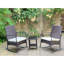 Oval 3 - Piece 2 - Person Outdoor Standing Height Table Set