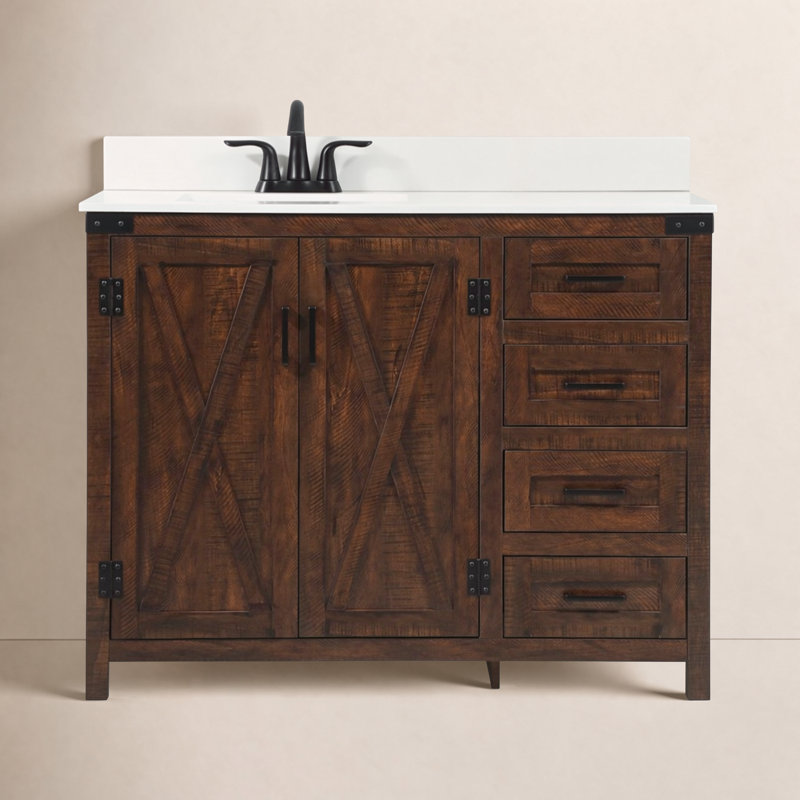Ensemble de meuble-lavabo simple 42 po Slayton, Expresso