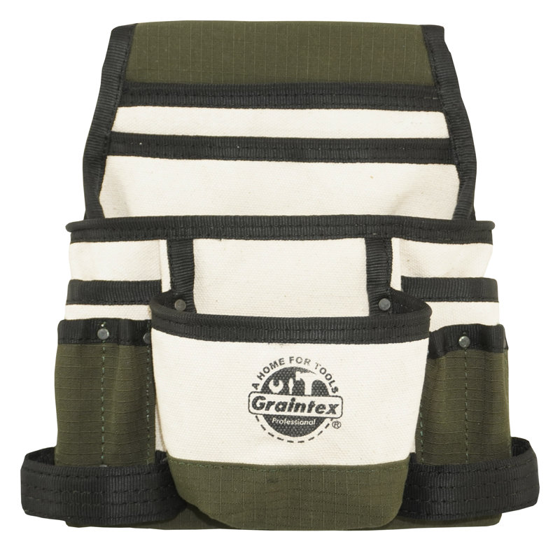 10 Pocket Canvas Nail & Tool Pouch