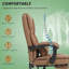 Fauteuil de massage avec revêtement en similicuir