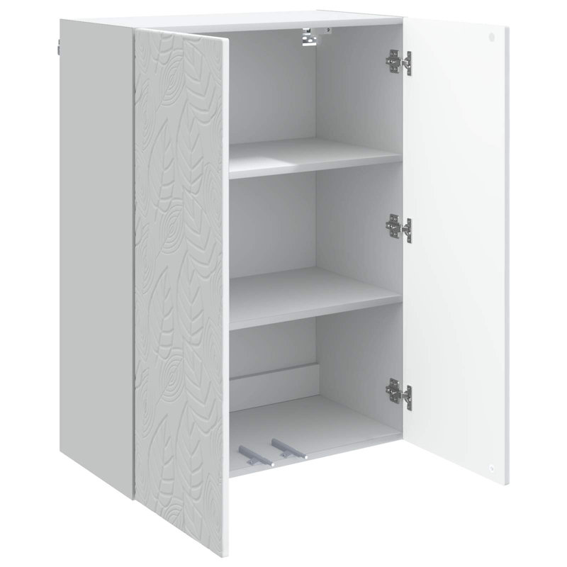 Engineered Wood Rectangle Accent Cabinet, 90 cm H x 66 cm L x 34.5 cm D