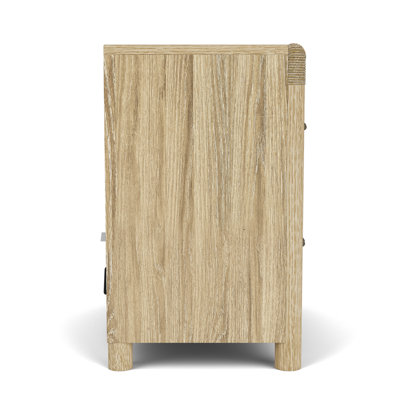 Noriko Oak Nightstand