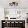 20.07" Crystal Farmhouse Reversible Caged Ceiling Fan with Light Kit and Remote Control