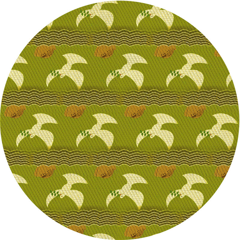Indoor Rug, Round 5'