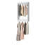 Paire de portes de placard en verre trempé transparent sans cadre pour tours modulaires-126116306-126116307