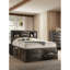 Lit très grand contemporain gris, style oriental, avec tiroirs et bibliothèque de tête de lit, cadre de lit en bois pour la taille de la chambre à coucher, utilisation-1394572426-1394572429