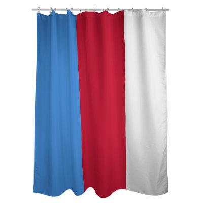Striped Shower Curtain with Liner Included