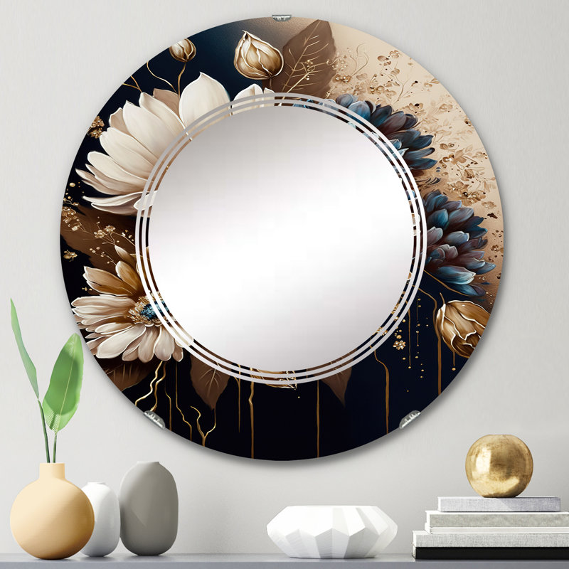 Miroir mural Penda, 24 po x 24 po
