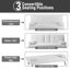 Futon Sofa Bed with Armrest, Cupholders, & Reclining Function, Ideal for Cozy Living Rooms-24146180